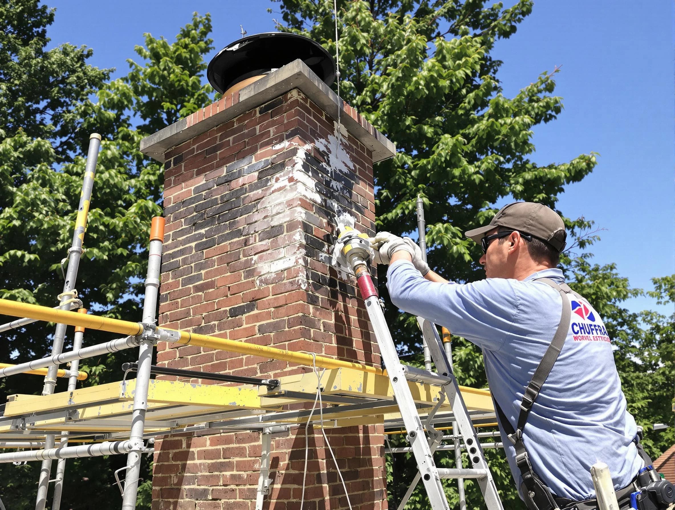 Structural chimney repair by Paterson Chimney Sweep in Paterson, NJ
