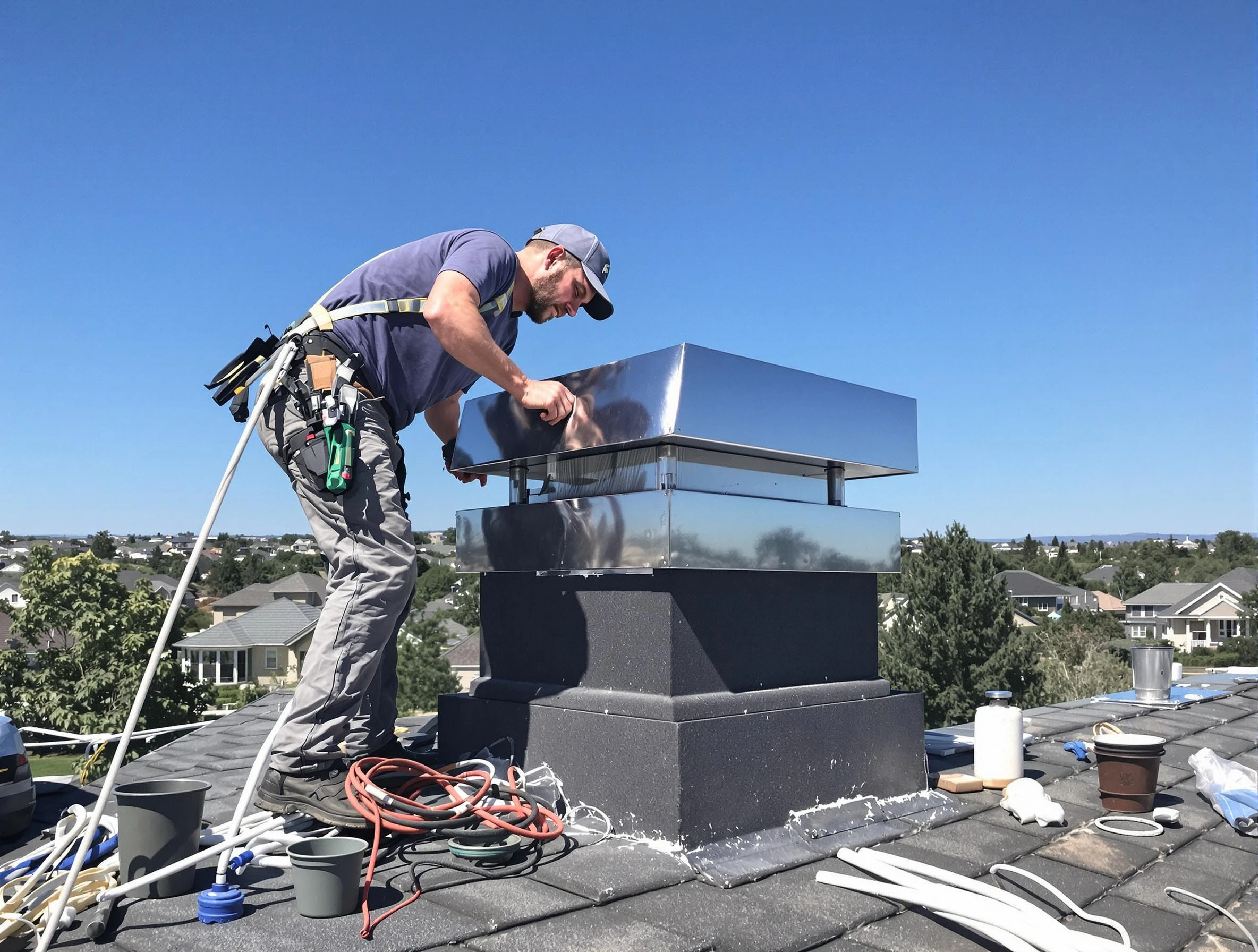 Chimney Cap Services in Paterson