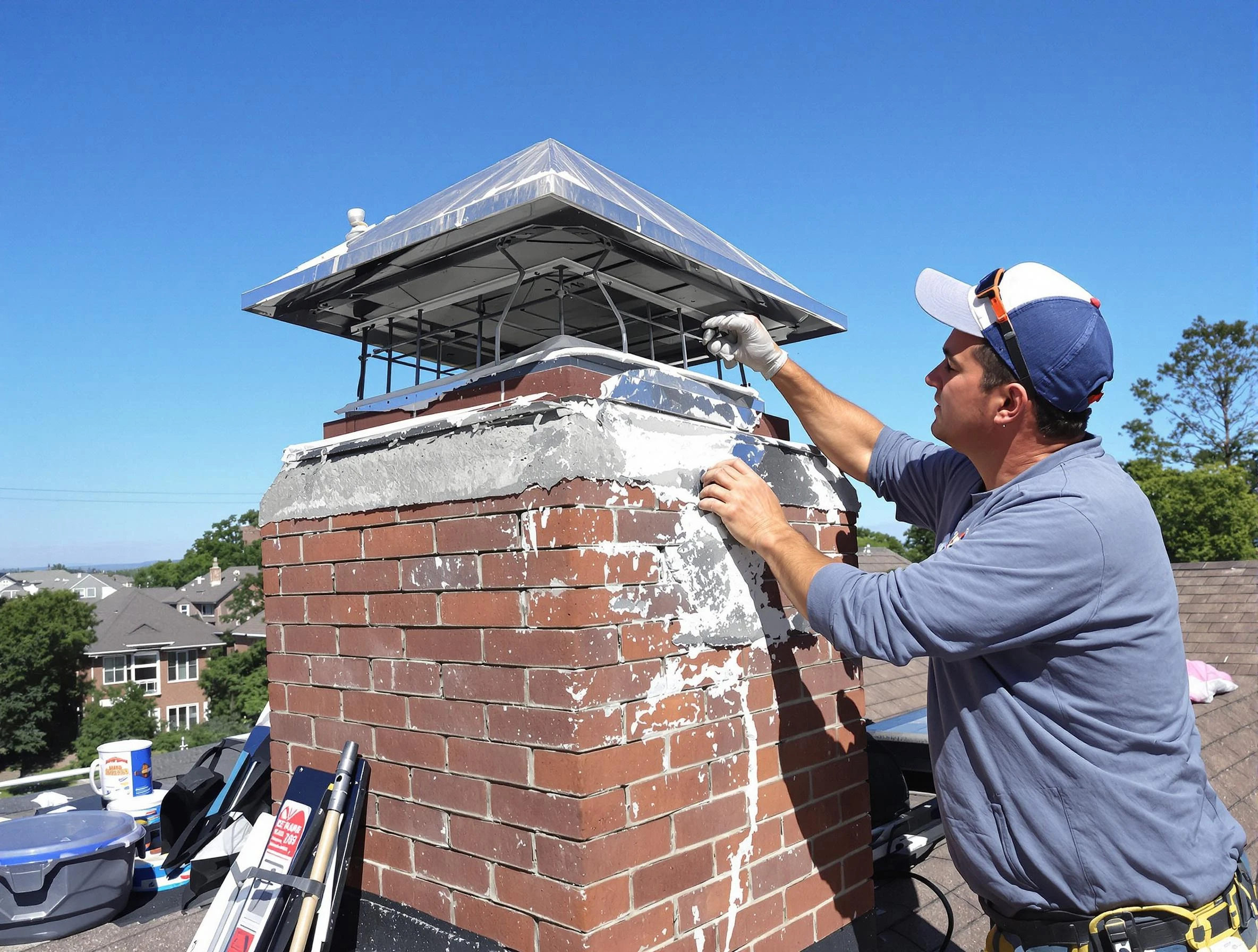 Chimney Crown Services in Paterson